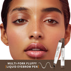 Long Lasting 4D Eyebrow Pen Multi Forks Liquid Pen Tip Fine Sketch Liquid Tattoo Brow Waterproof Precise Makeup