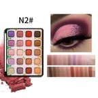 High Quality MISS ROSE 20 Colors Diamond Nude Eyeshadow Palette Make Up Pigment Silky-Smooth Matte Shimmer Eye Shadow Cosmetics