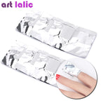 100Pcs Aluminum Foil Nail Art Remover Wraps with Acetone for Soaking off Acrylic UV Gel Polish Cotton Wipes Nail Care Tools