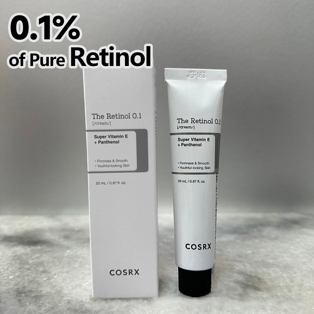 Korean Firming Retinol 0.1 Anti-Wrinkle Cream Face Repair Wrinkle Firming Light Wax Moisturizing Face Night SkinCare Cream 20ml