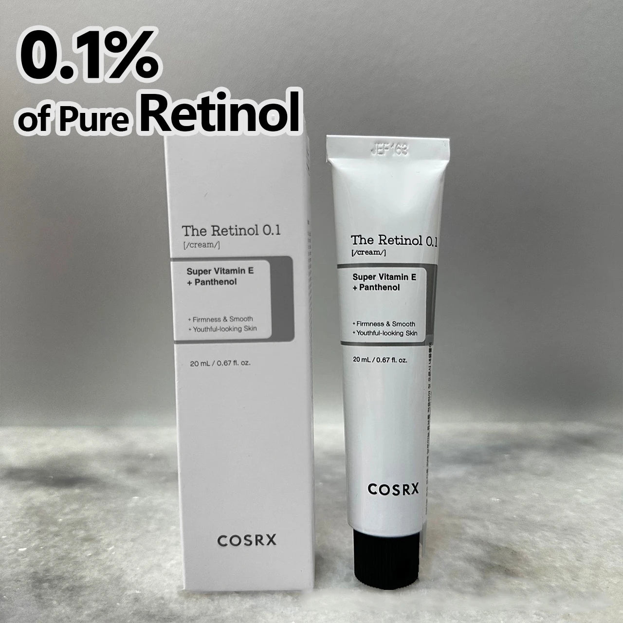Korean Firming Retinol 0.1 Anti-Wrinkle Cream Face Repair Wrinkle Firming Light Wax Moisturizing Face Night SkinCare Cream 20ml