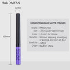 12 Colors Colorful Liquid Eyeliner Pencil Waterproof Long-Lasting  Quick-Dry No Blooming Blue Pink Eye Liner Pen Cosmetics Tools