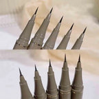 Slim eyeliner is waterproof, sweat-proof, long-lasting and non-smudged. Newbie brown eyeliner liquid pen