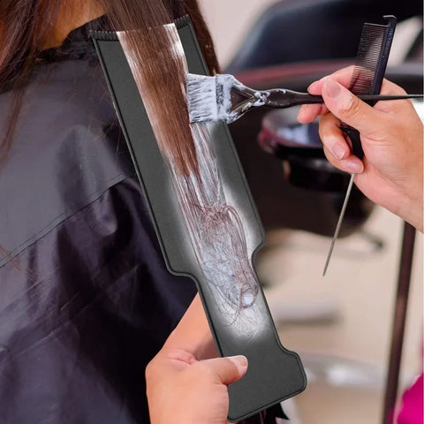 Professional Salon Hair Highlight Dyeing Board Plate Coloring Brush Comb Barber Hairdresser Styling Design Hair Styling Tools