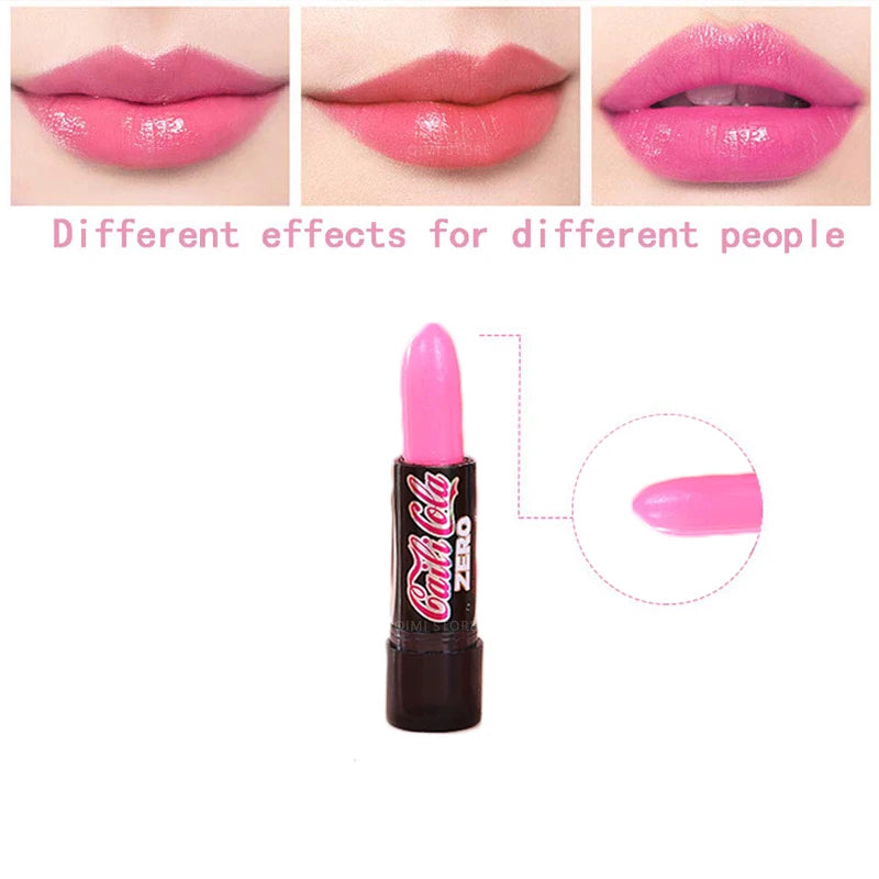 24PCS Moisturizing Lip Balm Color Changing Lip Balm Cute Kawaii Soda Flavored Lips Makeup Girl Party Supplies Great Gifts