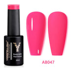 YOKEFELLOW 10ml Jelly Nude Gel Nail Polish High Quality Translucent Pink Nail Gel Varnish Soak Off UV Gel Polish Long Lasting