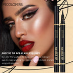 3PCS Ultrafine Liquid Eyeliner - Waterproof, Anti-fouling, Silky, Quick-drying, Durable, for Precise Eye Makeup Applications