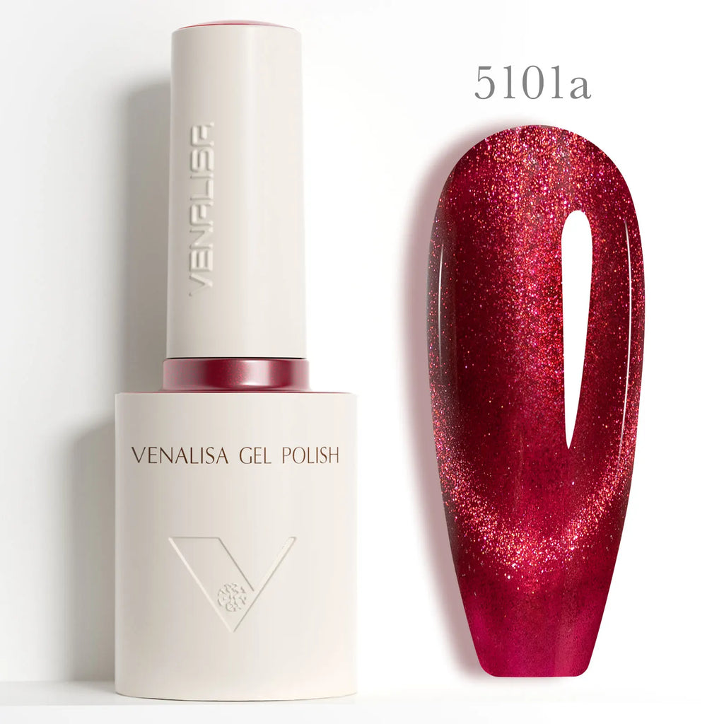 VENALISA 10ml Nail Gel Polish 90Colors HEMA/TPO Free UV LED Soak Off Long Lasting High Gloss Base TopCoat for Salon DIY Manicure