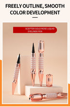 Liquid Eyeliner Pen Waterproof Black Long-Lasting Eye Liner Pencil Thick Quick-Dry Cosmetics Makeup Tool