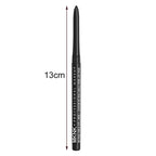 Waterproof Black Eyeliner Pencils Smudge-Proof Long-Lasting Beginner-Friendly Eye Makeup High Pigment Black White Eye Liner Pen
