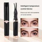 Heated Eyelash Curler USB Rechargeable Electric Eyelash Curler Long Lasting Quick Heating Natural Curl Eyelash Curler