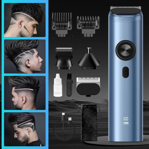 Sejoy Beard Trimmer for Men Cordless Nose Hair Trimmer Waterproof Hair Clippers and Trimmers Set Electric Razor