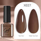 LILYCUTE  5ml Gold Sliver Metallic Liner Gel Nail Polish French Style Super Bright Mirror Pull Line Graffiti Painting Stripe Gel