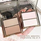 Medium skin tone matte waterproof contouring tray, medium concealer contouring powder, portable size less than 1 liquid ounce, n
