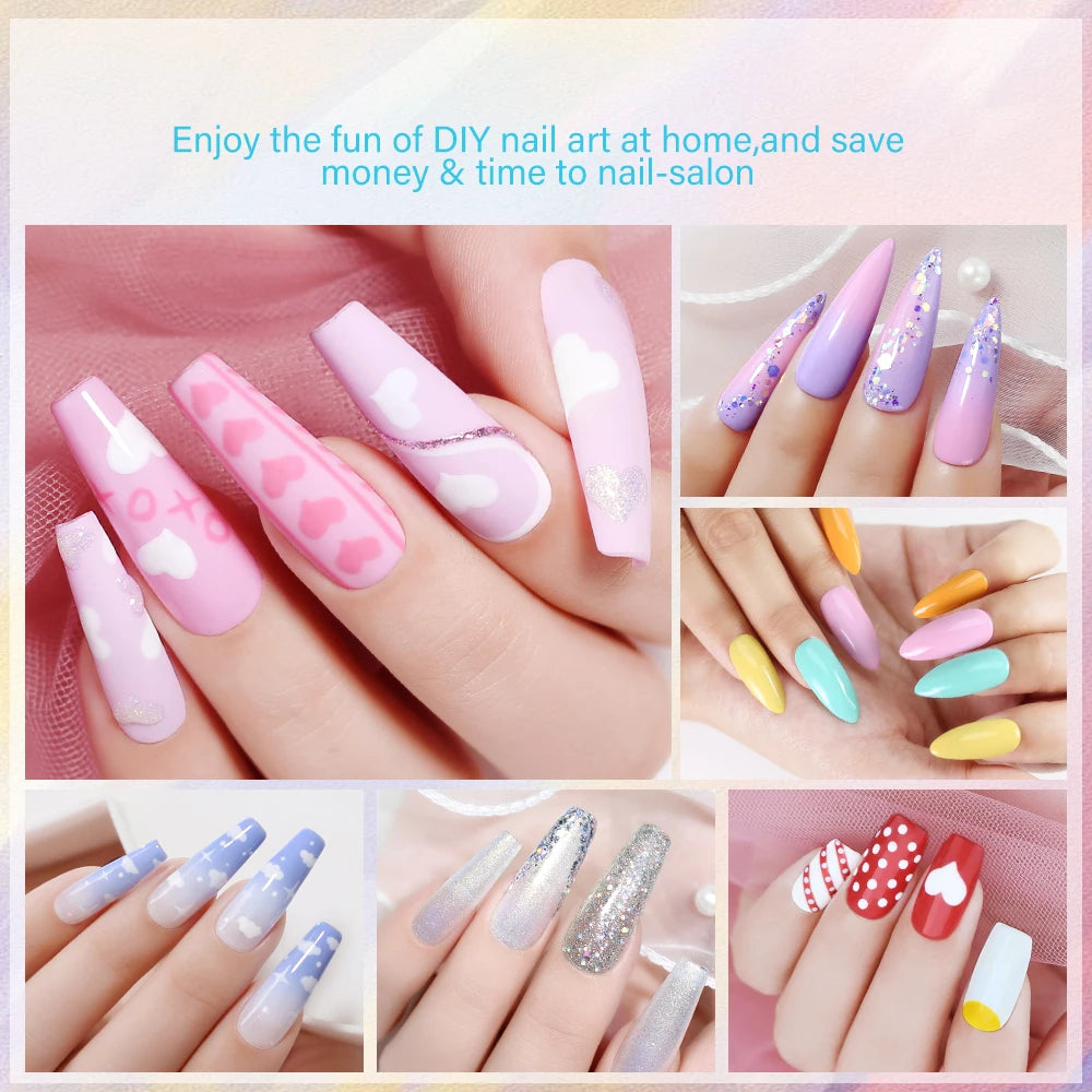 Arte Clavo Hema Free TPO Free Nail Gel Polish Nail Supplies Vernis Semi Permanent Nail Art Manicure Soak Off UV Gel Nail Varnish