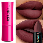 25-Color Matte Lipstick Waterproof Long Lasting  Velvet Finish Lip Tint Smooth Matte Lip Color Smudge-proof Lip Liner Lip Makeup