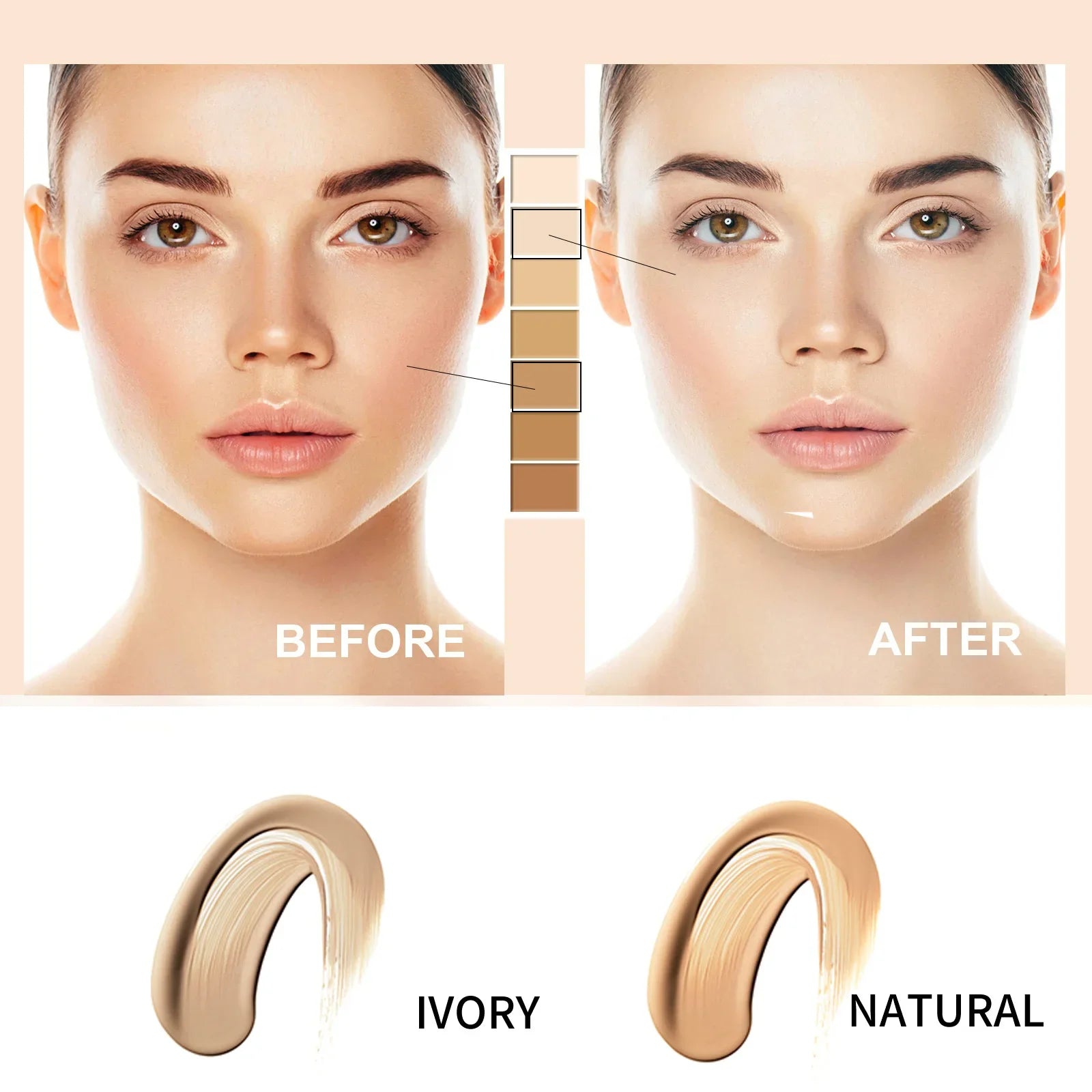 CC Cream Primer Makeup Base Moisturizing Skin Concealer Invisible Pore Matte Face Primer Soft Isolating Foundation Cosmetics