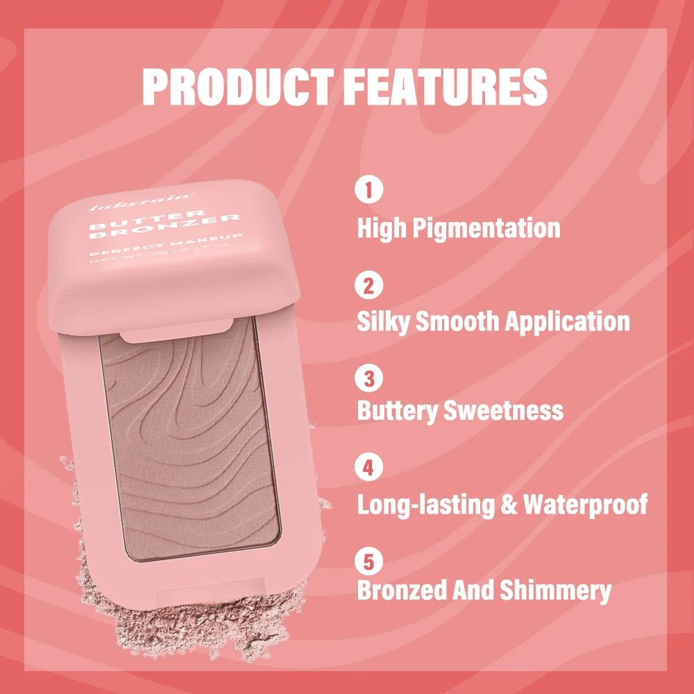 Bronzer Makeup Contour Soft Matte High Pigmentation Long-lasting Waterproof Bronzed And Shimmery Palette Powder Korean Makeup