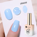 UR SUGAR 15ml Champagne Gold Sliver Reflective Glitter Gel Nail Polish Varnish Semi Permanent Soak Off UV Gel For Manicure Art
