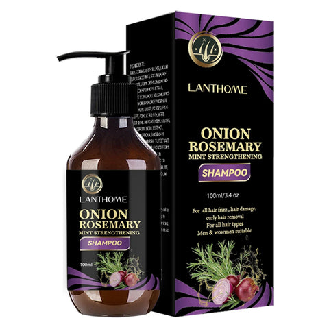 100ML Hair Shampoo For Fast Hair Growth Rosemary Onion Shampoo 30ML Spray Anti Hair Loss Effective Within 7 Day Hair Growth