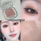 Monochrome Eyeshadow Palette Matte Wine Red Brown Eye Shadow Smoky Pearl Glitter Earth Low Saturation Matte Eye Shadow Makeup