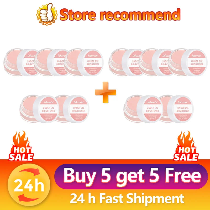 Korean Hydrating Brightening Eye Concealer and Contour Cream, Full Coverage, Long-lasting Eye Concealer for Perfect Makeup Look