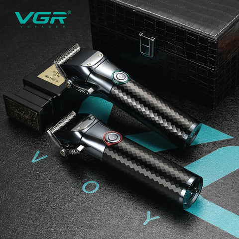 VGR Long Life Hair Trimmer Powerful Power Hair Trimmer Set for Men with Base series hair trimmer