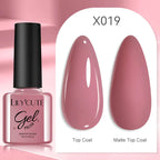 LILYCUTE  5ml Gold Sliver Metallic Liner Gel Nail Polish French Style Super Bright Mirror Pull Line Graffiti Painting Stripe Gel