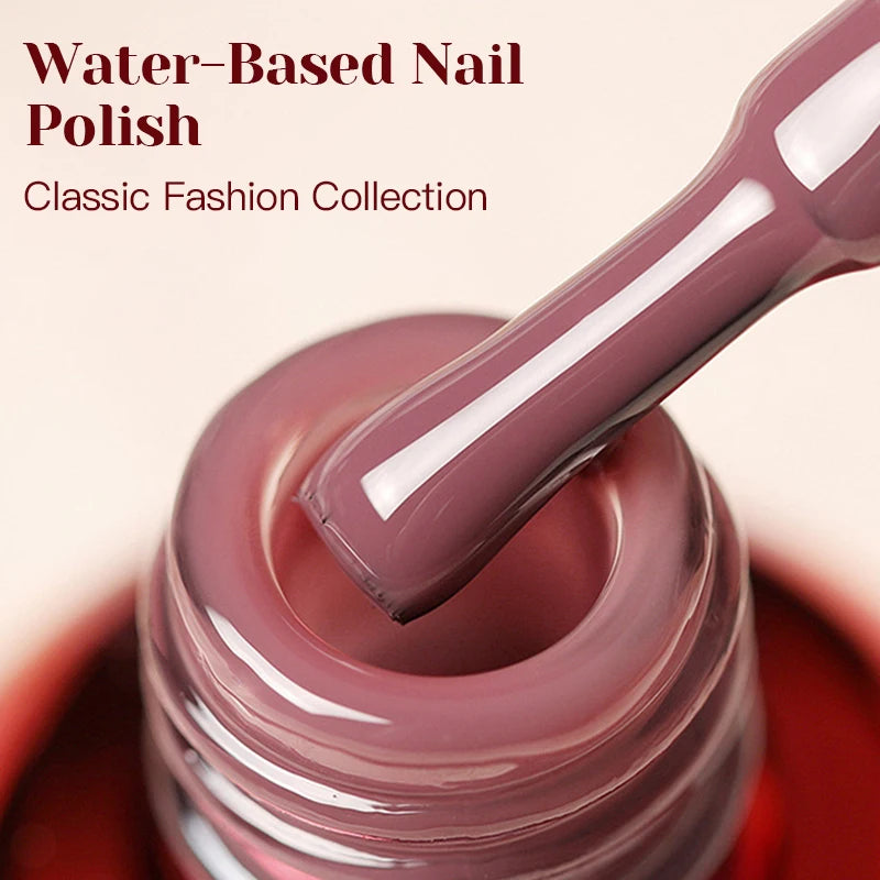 10ml Water-Base Nail Polish 40 Colors Air Dry Peel Off Nail Art For Manicure DIY Long Lasting Nail Supplies Painting Varnish