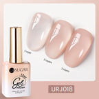 UR SUGAR 15ml Blood Red Jelly Gel Nail Polish Translucent Color Crystal Nude Gel Nail Art Varnish For Fall Winter Manicure