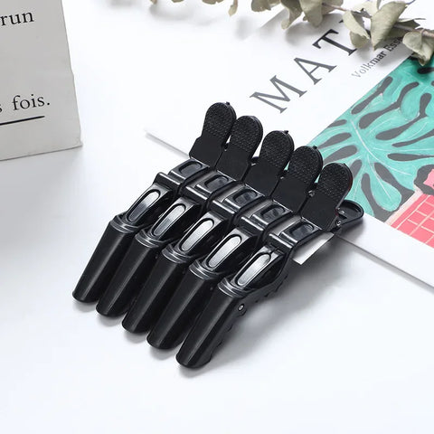 5/6Pcs Alligator Hair Clips Hairdressing Clamps Claws Section Clip Barber Crocodile Hairpin Salon Styling Tools Hair Accessories