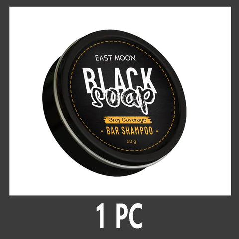 Polygonum Multiflorum Black Hair Soap Darkening Shampoo Bar Repair Gray White Color Dye Face Hair Body Shampoo For Man Women