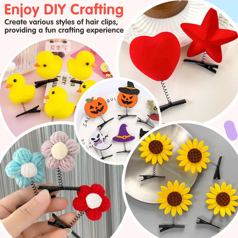 100pcs Spring Duckbill Clip Iron Hairpin Alligator Clips DIY Hair Clip Materials Hair Styling Tool Headdress Headwear Access
