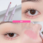 Double Head Lying Silkworm Eyeliner Liquid Down To Shadow Pencil Eye Highlighting Eyeshadow Stick Natural Big Eye Makeup Gel Pen