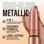 Smoky Dark Black Eyeshadow Pencil Stick Waterproof Pearlescent Matte Metallic Glitter Eye Shadow Highlighter Pen Make Up Tool