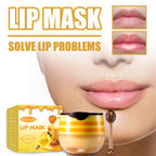 Honey Lip Mask, Moisturizing & Exfoliating Lip Care, Overnight Treatment for Soft Smooth Lip