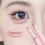 Meniscus Double-end Lying Silkworm Eyeliner Pencil Pearlescent Matte Nude Pink Highlighter Shadow Pen Brightening Eye Makeup