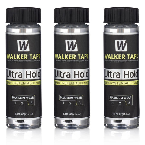 Ultra hold Walker tape hair glue for lace wig 41ml bond hold lace wig glue waterproof men's toupee glue hair glue for lace wig
