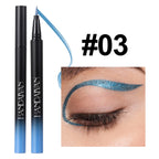 Glitter Liquid Eyeliner Pencil Waterproof Purple Pink Blue Eye Liner Pen Long Lasting Quickily Drying Eyes Makeup Cosmetics
