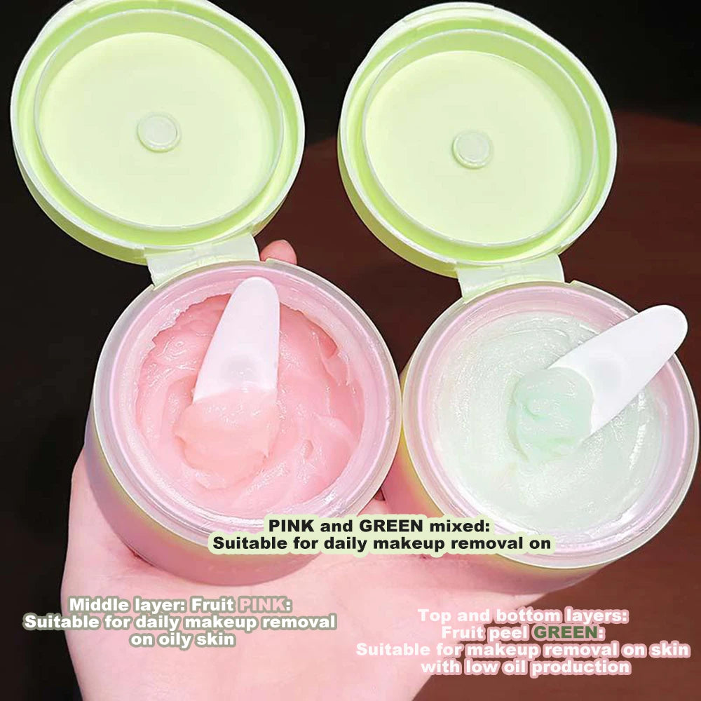 Mild non-irritating Makeup Remover LUCKGO Guava Plant Extract Deep Clean, Moisturizing, Strong Eye Makeup Removal power