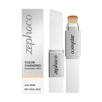 Two-in-one Color-changing Foundation Stick Lightweight Hydrating Brightening Matte Moisturizing Foundation Concealer Makeup