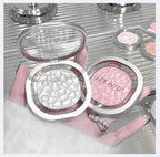 LEEINTO color-glowing high-gloss powder pearlescent powder brightens up the make-up eye shadow disc