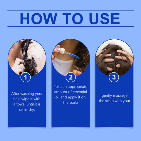 Copper Peptide Hair Grow Serum Prevent Alopecia Moisturizing Hair Dry Frizz Repairing Smoothing Scalp Care Density Hair Essence