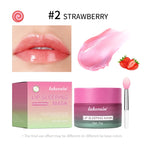 Blueberry Lip Sleeping Mask Overnight Dual Color Hydration For Dry Cracked Skin Reduces Fine Lines Moisturizing Nourish Lip Care