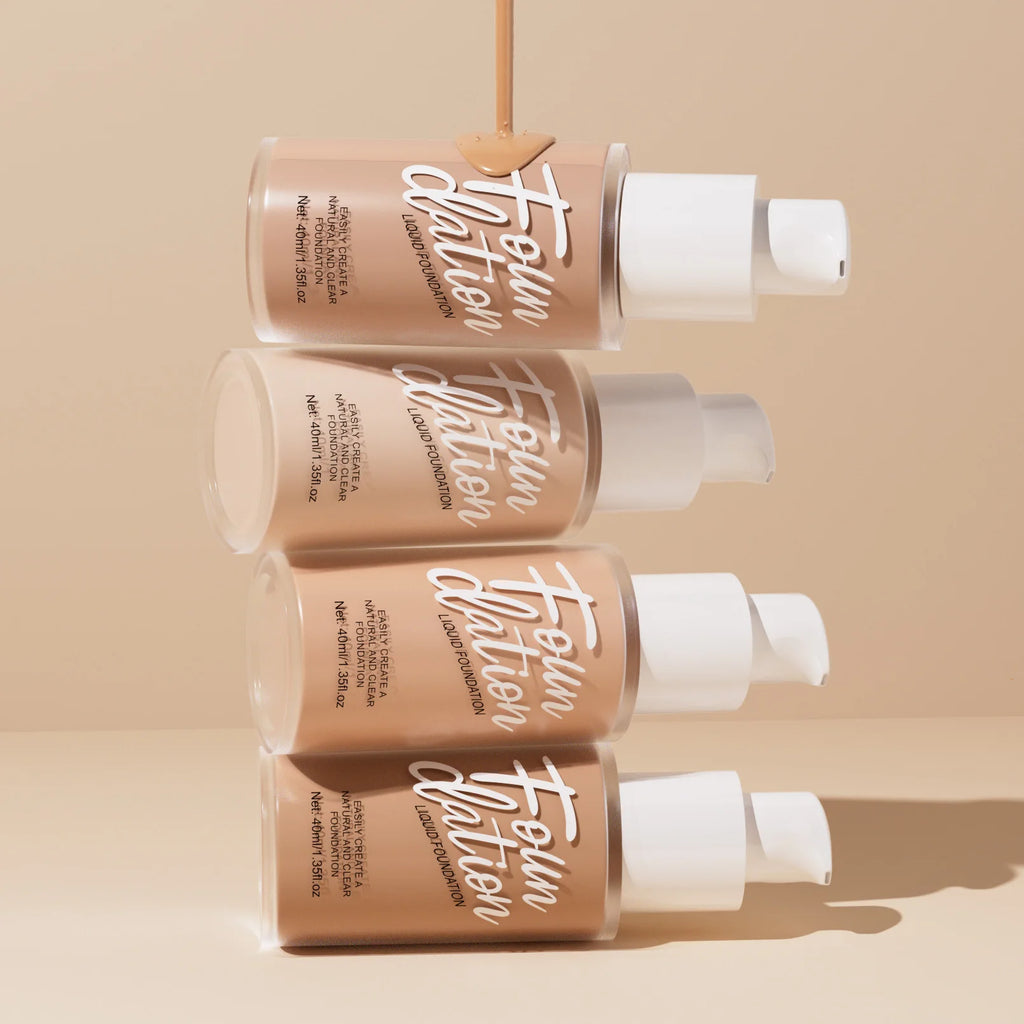 Waterproof Matte Liquid Foundation Makeup Cream Cover Dark Circle Corrector Concealer Whitening Face Foundation Cosmetics