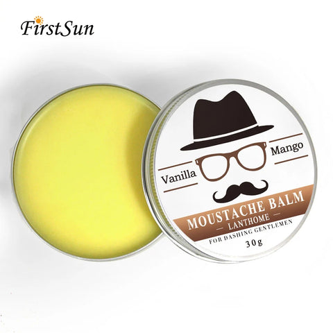 Natural Beard Balm Wax Beard Growth Oil for Men Moisturizing Smoothing Beard Styling Professional Care Cream Skin Care