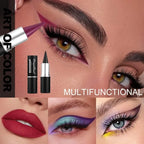 12 Colors Waterproof Eyeliner Cream Lasting Easy To Wear Eye Liner Gel Black Blue Matte Quick Dry Eyeliner Pen Makeup Cosmetics