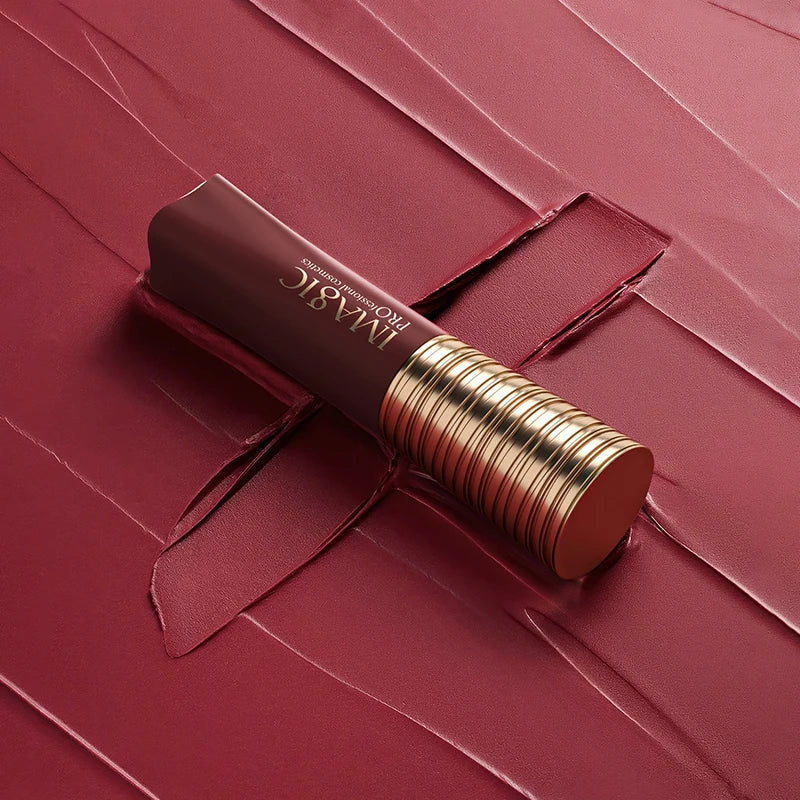 IMAGIC Lipstick Matte Long Lasting  No-stick Lipstick Waterproof Makeup Lip Stick Smudge-free Classic Highly Pigmented Lip Tint
