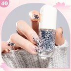 10ml Water-Based Peel Off Nail Polish 40 Colors Long Lasting Quick Drying No Need of Lamp to Cure Nail Supplies Manicure Nails