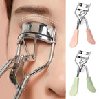 1pc Portable Eyelash Curler Black Stainless Steel Eyelash Curler Lasting Shaping Suitable for Female Eyelash Lifting Eye-Eyelash
